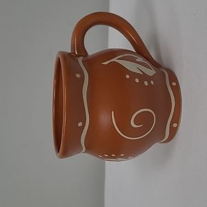 Disney Pocohontas vintage terra cota style coffee cup